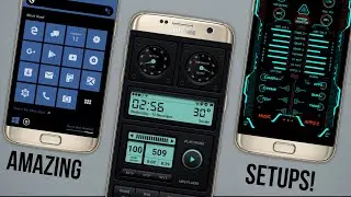 Top 5 Amazing Live Wallpaper Setups With Nova Launcher 2018!
