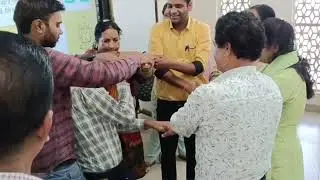 ICE BREAKER Human Knot Activity.. SBIC TEJASWI PROGRAM.. TEAM BUILDING ACTIVITY.. 🌹🌹🥳🏆✌️✌️ 