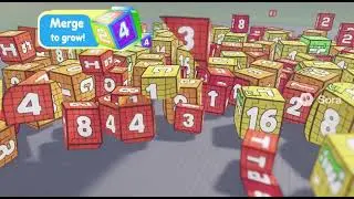 Official (not) 2048 cube game ad