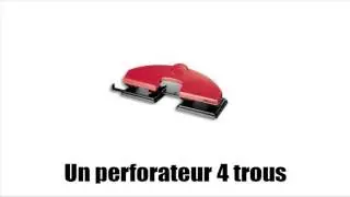 Ucam Francuski # Vocabulaire # Vocabulaire  # Perforer