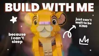 ПРОБУЮ ЧИЛЛ-ХОББИ, ПОТОМУ ЧТО НЕ МОГУ СПАТЬ 😌💫🦁 Набор LEGO Король Лев