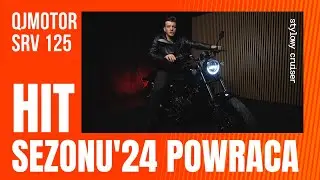 Stylowy Cruiser 125, Hit sezonu 2024 wraca z nowym wyświetlaczem TFT! | QJMOTOR SRV 125