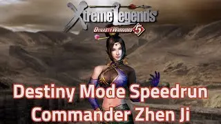 Dynasty Warriors 5: Extreme Legends - Destiny Mode Speedrun in 59:28(Commander Zhen Ji)