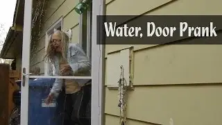 Water Bucket Over Door Prank