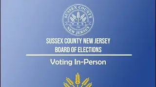 Voter Education: In Person Voting