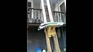 Homemade shingle lift