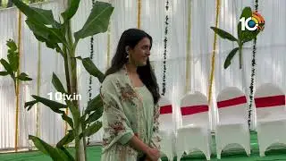 Niharika Konidela At Hero Nikhil Vijayendra Simha New Movie Opening | 10TV Entertainment