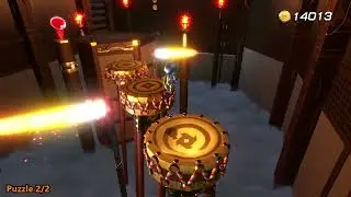Astro Bot - Danger Dojo (All Collectibles - Bots, Puzzles)