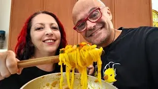 PASTA TONNO ZUCCHINE E ZAFFERANO pasta facile tonno e zucchine espressa