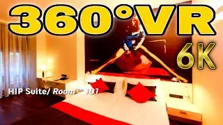 360&deg; VR Bohem Art Hotel Virtual Tour Travel Inside Budapest Visit Hungary Holiday 6K Reality HD 4K