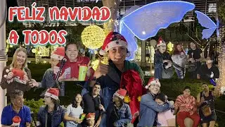 Felíz navidad comunidad de CIENARTES paseo por el #centrohistórico de #elsalvador 