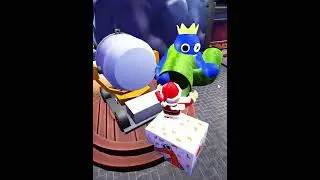 blue is following me help me green game over 🙀
