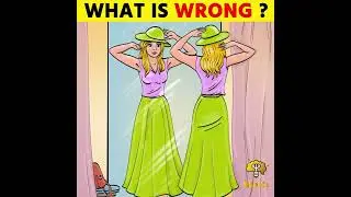 Eye Test : Find The Mistake In This Picture ? | Mistake Puzzle | #shorts