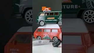 Double pack with accessories. Official Licensed VW by Majorette.