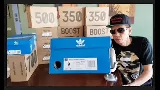 [ASMR] All Of My Yeezy YZY 350 V2 500 700 Sneakers Collections!