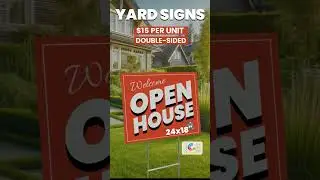 Custom Affordable Yard Signs Shipped Fast