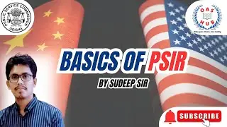 BASICS OF PSIR| OAS Mains|OAS HUB #ocs #oas #education #oasprelims