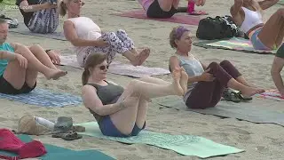 CT Bucket List: Beach yoga