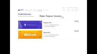 Making passive Income -ProBit Global Exchange