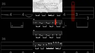 TO DAZZLING DARKNESS / THE GAZETTE (ガゼット)【BASS TAB】 #shorts #basstabs #thegazette
