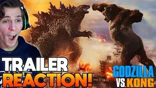 Godzilla vs. Kong (2021) - Official Trailer REACTION!!! (THIS LOOKS SO GOOD!)