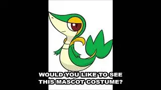 Snivy Custom Pokemon Mascot Costume Idea Request