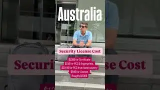 How Much Does It Cost to Get a Security License in Australia?