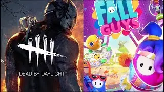 Dead by Day light and Fall guys FUN GAMEPLAY ONLY |  LIVE in Tamil - Ep - 105