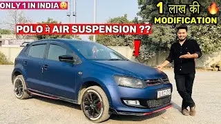 😱🔥 Delhi की Polo मे Air Suspension ?? 😱🔥 Polo Modified Stage-2 remap