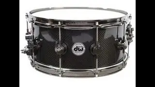 Test n&deg;6 DW Drum Workshop -- Caisse claire Collector's serie Carbon Fiber