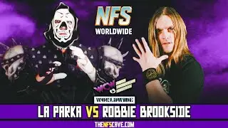 La Parka VS Robbie Brookside #nfsmedia #wrestling #wcw