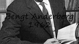 How to pronounce Bengt Anderberg 1962 in Swedish?