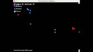 Swarm Intelligence Freeze Tag