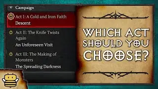 Best Quest Order: Which Act To Do Next? | DIABLO 4