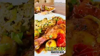 මගේ lunch!! #cooking #food #foodie #friedrice #chicken #roastedchicken #devil #lunch #recipe