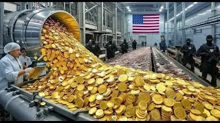 Inside the Secret Factory Minting $1,000,000,000 Every Year! 💰