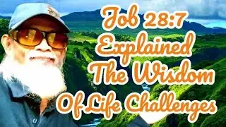 Job 28:7: Explained The Wisdom of Life Challenges. #yahuahsaves #seo
