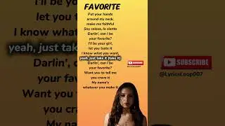 Isabel Larosa - Favorite Song Lyrics #trending #favorite #viral