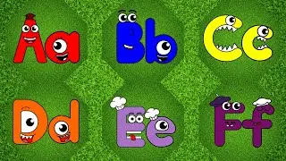 English Tree Alphabets  | Let&rsquo;s Meet the Alphabet Song (A&ndash;Z) | Kindergram ABC Song