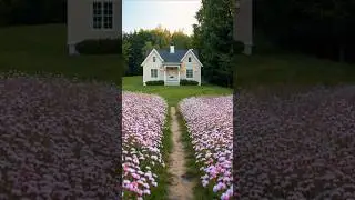 Cozy Cottage Morning | Dreamy Flower Path, Bright Bedroom & Rustic Kitchen