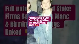 Stoke Firm Bloody Wars with Manchester & Birmingham Gangs #stokecity #britishcrime