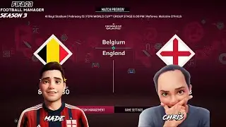 Group E Matchday 2 : Belgium vs England FIFA 2023 Fantasy Football manager Season 3