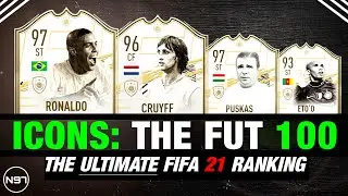I RANKED ALL FIFA 21 ICONS...THE RESULT IS AMAZING
