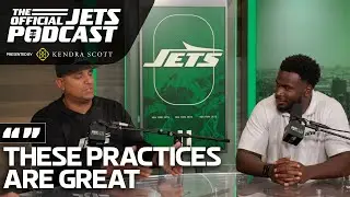 Anthony Becht & Quincy Enunwa Review Jets-Giants Joint Practice