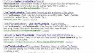 LiveTechAustralia's Google Search Story