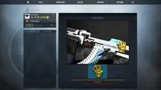 Scratching Crown(Foil) Sticker from AK-47 Vulcan StatTrak&trade; (Minimal Wear)