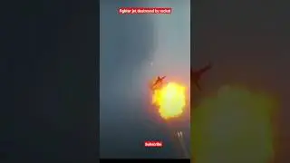 Rocket dismissing Fighter Jet #rocket #fighterjet #youtubeshorts