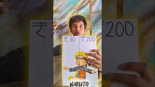 Naruto Drawing Ne Sabko Shock Kar Diya 😍🔥 | Must Watch #shorts #art #naruto #trending