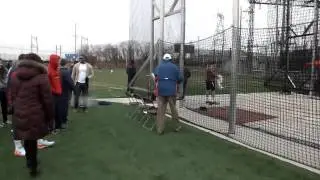 Sam Mattis:  World Leading 67.45M (Actual throw)