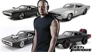 4 Charger Toretto Rapido y Furioso auto a escala / Scale car Jada Domic Toretto fast and Furious
